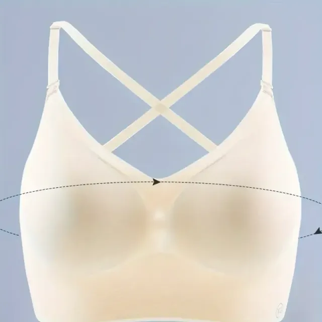 Women's Bra Without Bones - Comfort and Breathability with Push-up Effect