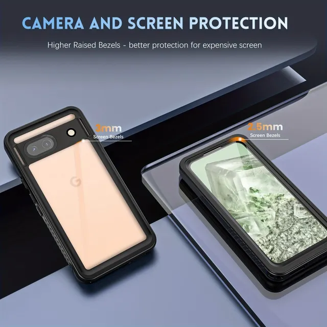 Protective cover for phone with full body coverage and strong magnetic attachment