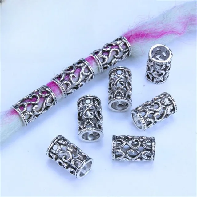 Metal hair rings