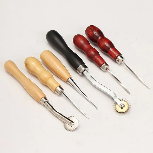 Set of tools for working with leather - 13 pieces