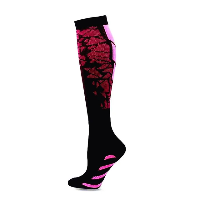 Unisex fashion compression socks for sport