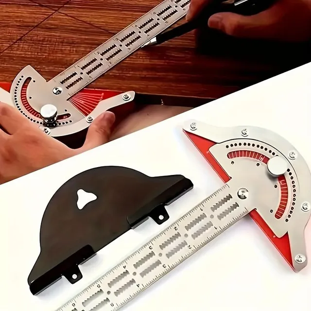 Resistance angle ruler and precision joiner tool