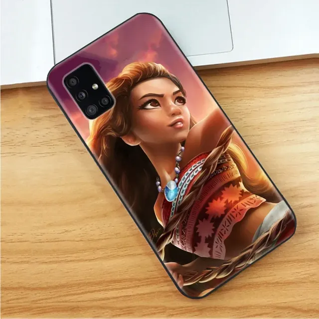 Stylish cover for Samsung phones with Moana's favorite fairy tale themes - Brave Vaiana