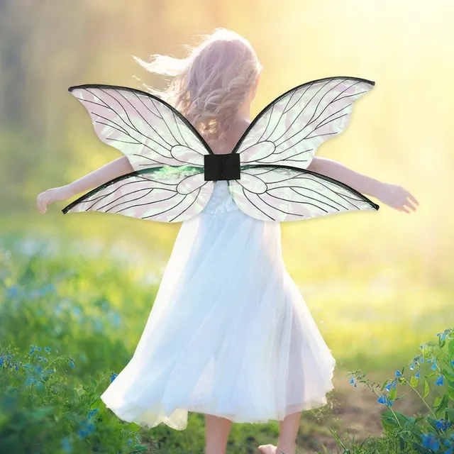 Children's stylish butterfly wings with elastic band - various colours