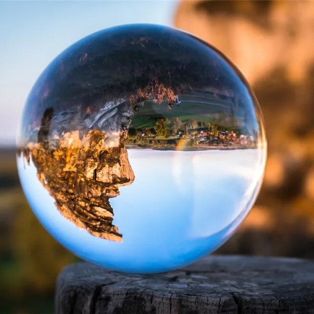 Crystal ball for photography