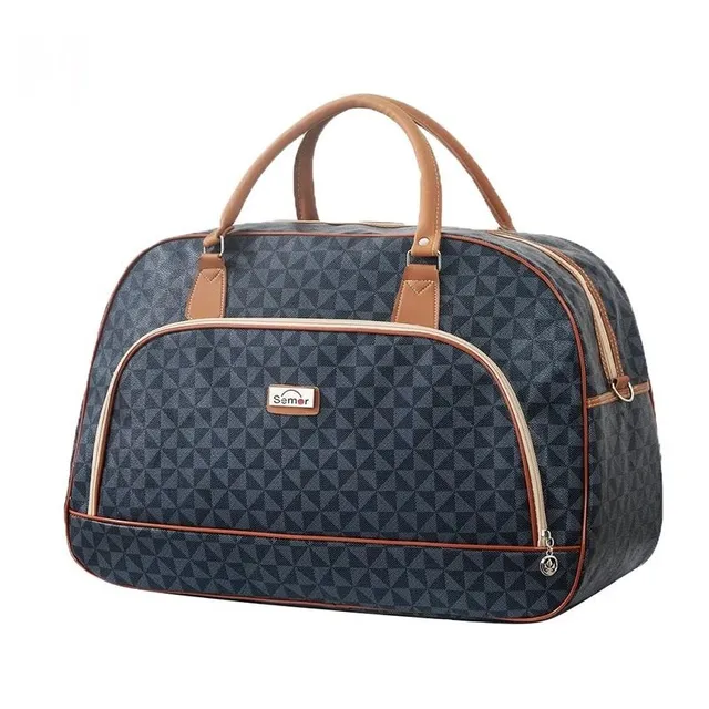 Travel leather bag T1146