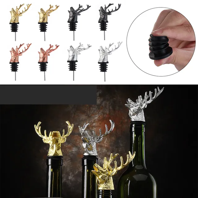 Bottle stopper 2 in 1 in luxury design