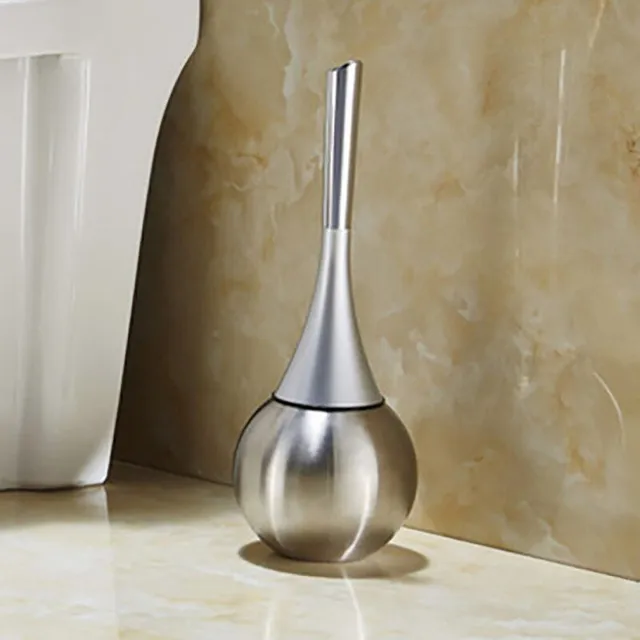 Stainless steel toilet brush