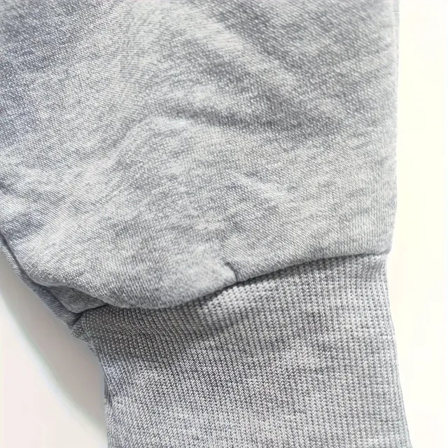 Men's sweatpants with drawstring, pockets and jogger cut for autumn/winter - for running and jogging