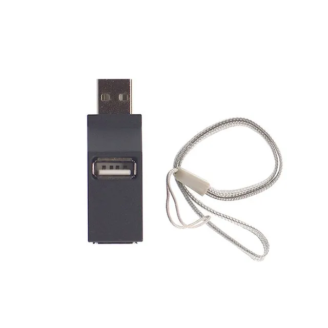 Mini hordozható USB 2.0 HUB 3 porttal