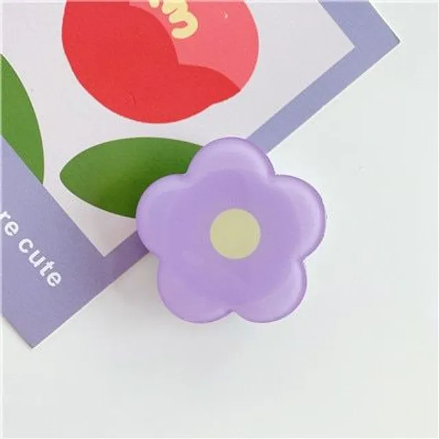 Uroczy uchwyt PopSockets w kształcie kwiatu