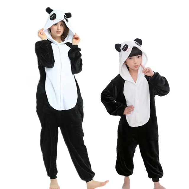 Universal animal jumpsuit for adults panda s