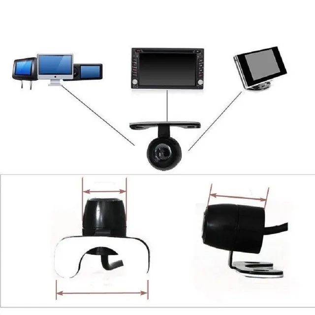 Parking car camera with night vision