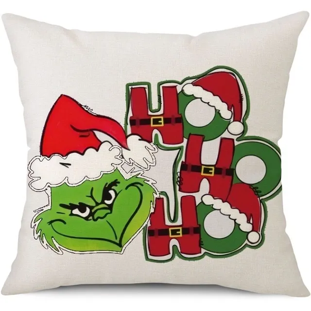 Christmas practical pillowcase with Grinch printing