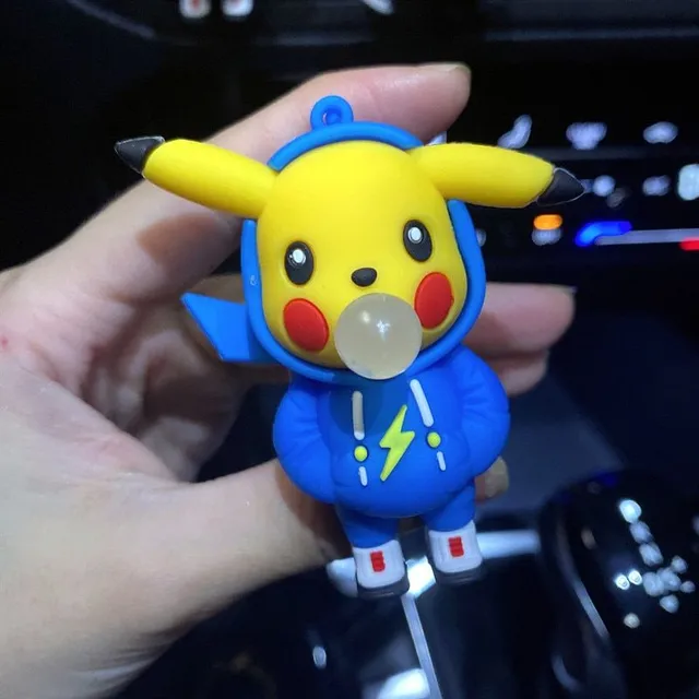 Pikachu decorativ și parfumat drăguț pentru mașină