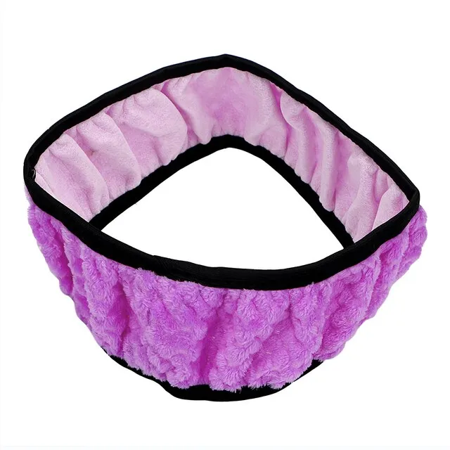 Hairy steering wheel cover Or05 purple