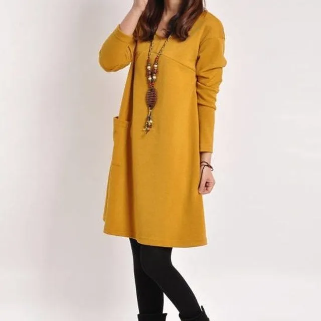 Robe d'automne pour femme