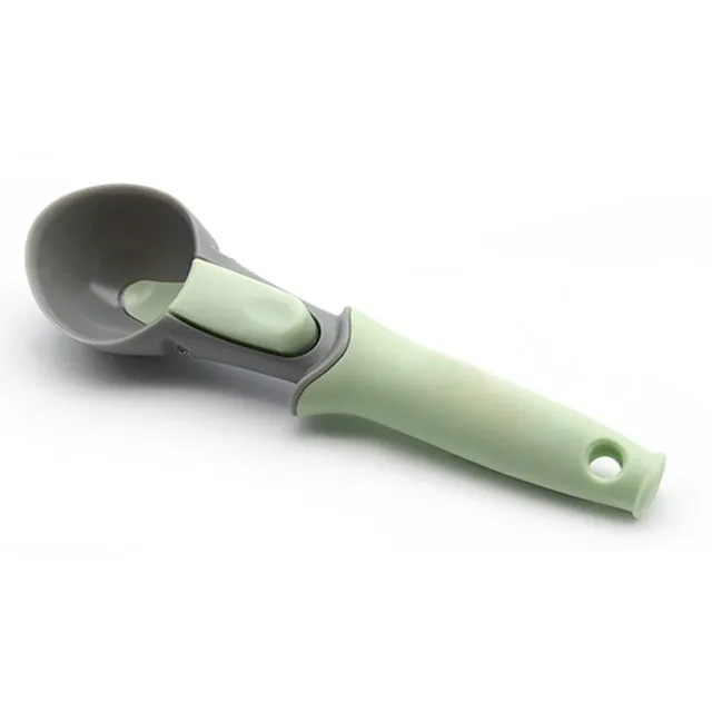 Plastic ice cream ladle