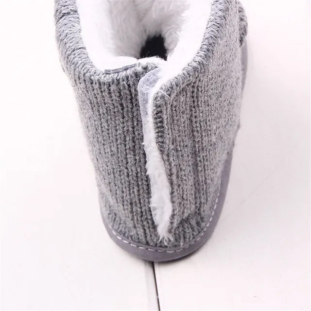 Chaussons d'hiver en coton pour enfants