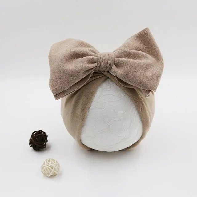 Headband with a big bow