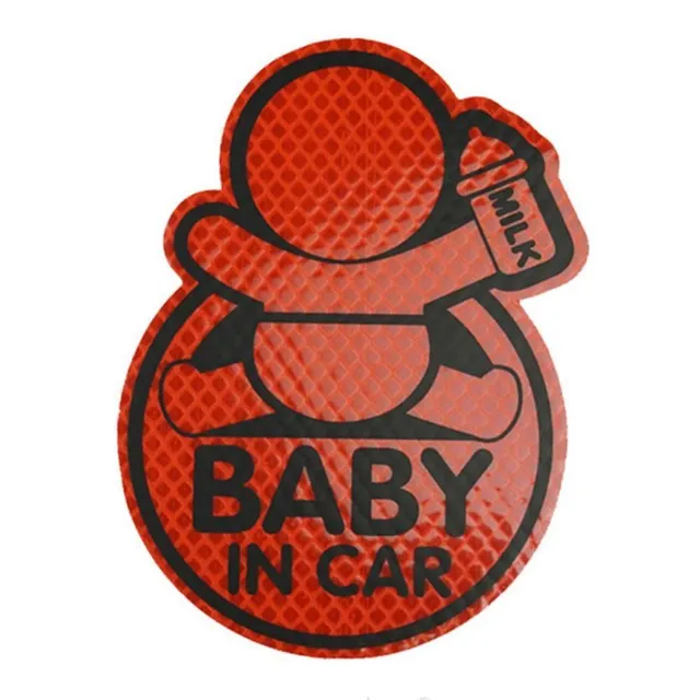 Reflective sticker for Baby in car