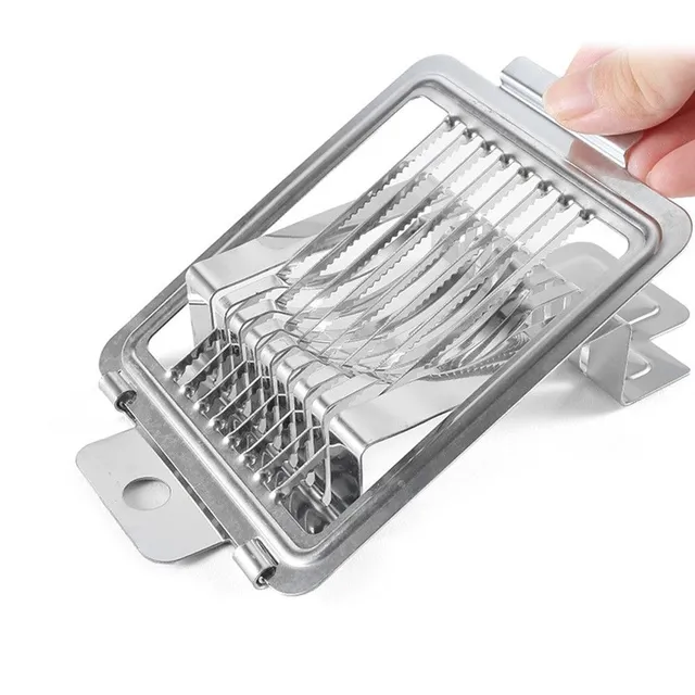 Stainless steel egg cutter