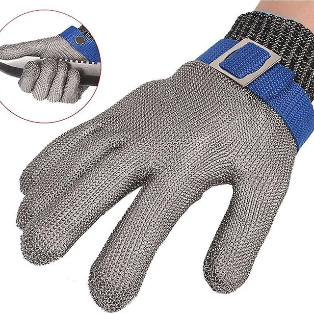 Durable steel wire gloves