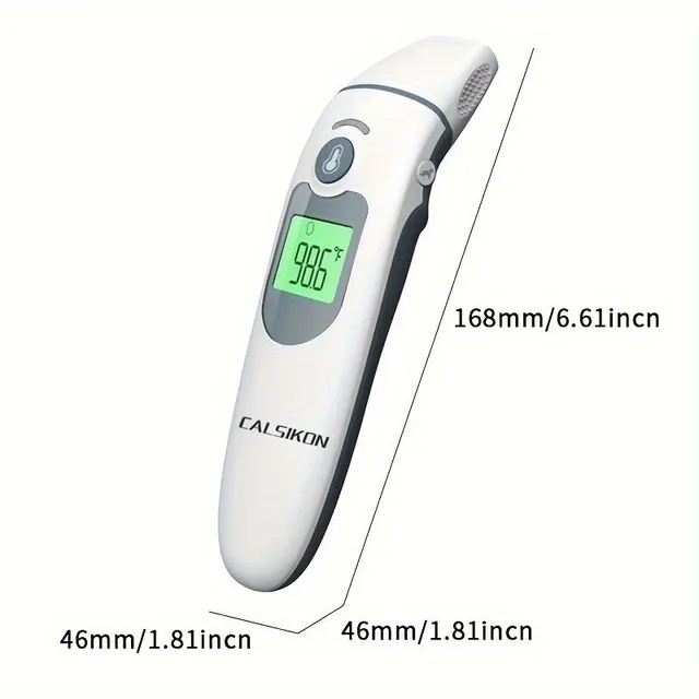 Ear &amp; Front Thermometer For Adult, Thermometer For Man's Face, Digital Thermometer For Fever