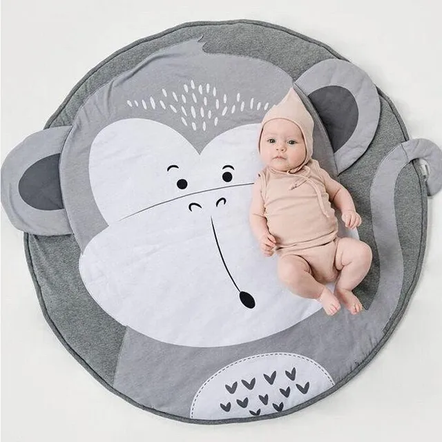 Perfect baby soft cotton mat with pets