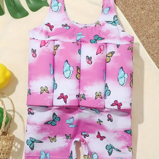 Professional children's swim suit with lift