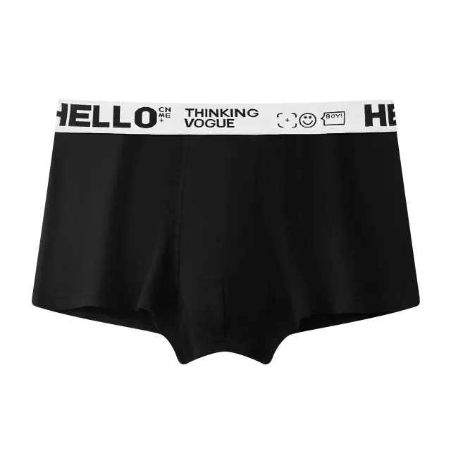 4pcs bărbați boxer chiloți sexy lenjerie confortabil respirabil