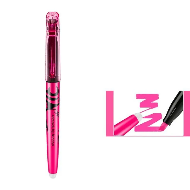 Luxury modern trendy color marker with disappearing in interesting pleasant colors
