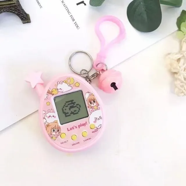 Jocul Tamagotchi în formă de ou cu diverse motive