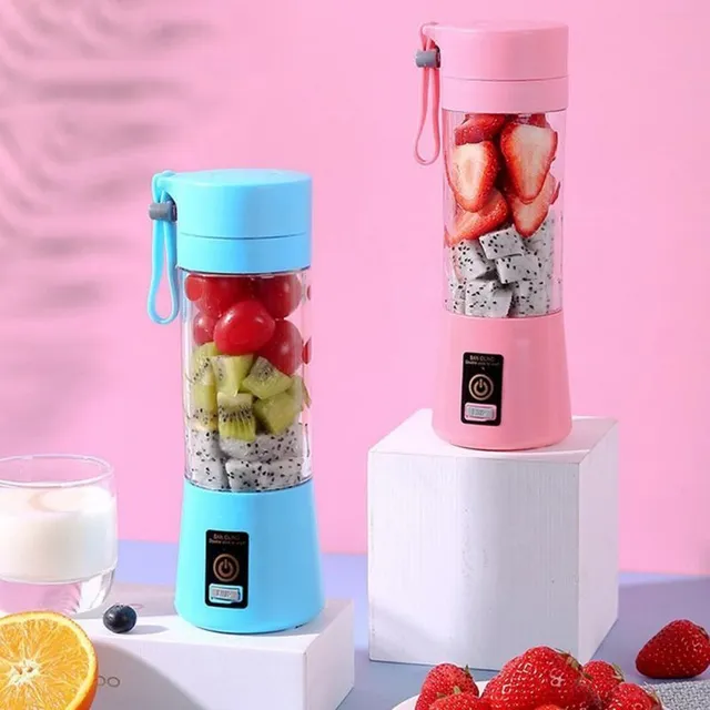 Mini mixer portabil pentru smoothie de fructe cu încărcare USB