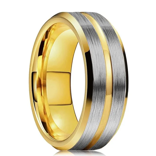 Men's fashionable Celtic tungsten ring with dragon