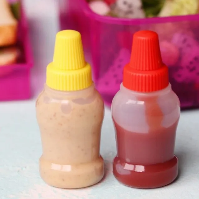 Mini sauce dispenser 2 pcs