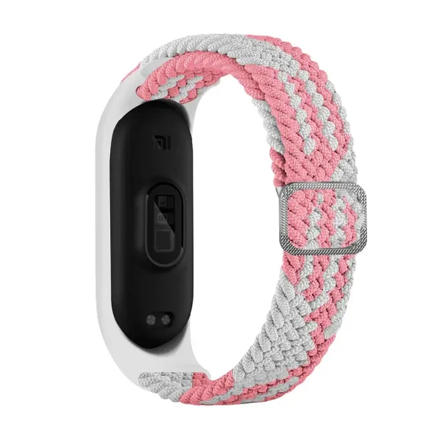 Adjustable elastic belt for Xiaomi Mi Band 7, 6, 5, 4, 3 - Comfortable textile bracelet