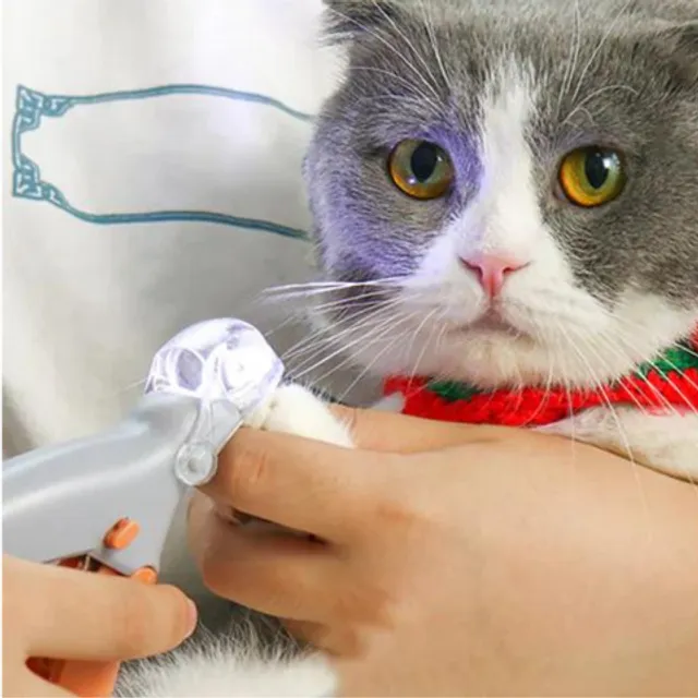 LED claw clippers for pets