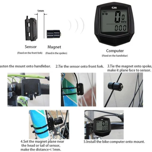Tachometer for bicycle