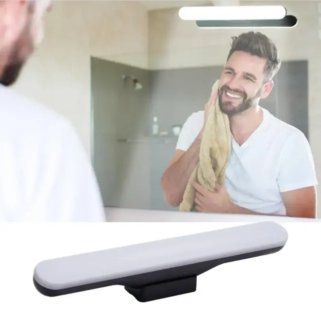 LED mirror light with adjustable brightness for make-up