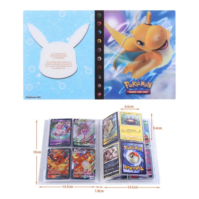 Anime album for collector's cards Pokémon VMax