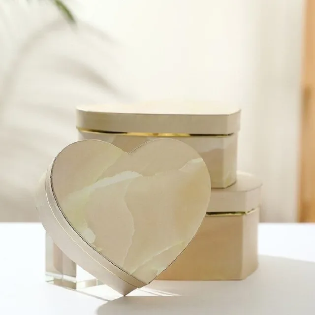 Heart shaped gift box 3 pcs