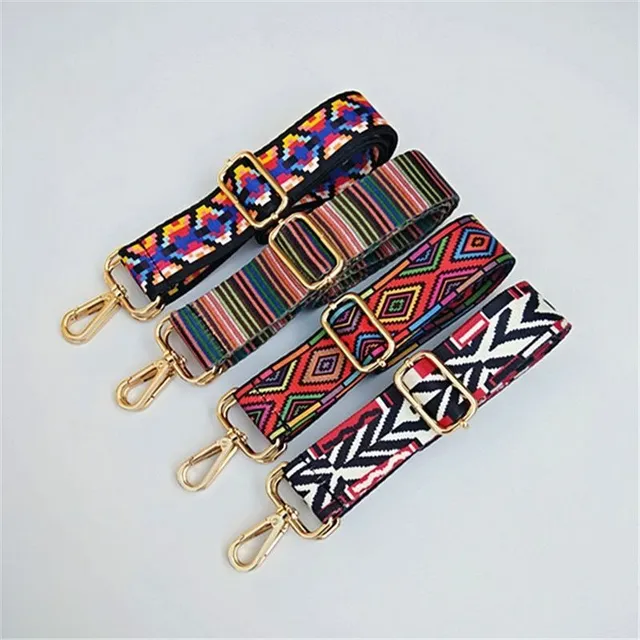 Color handbag strap to clip