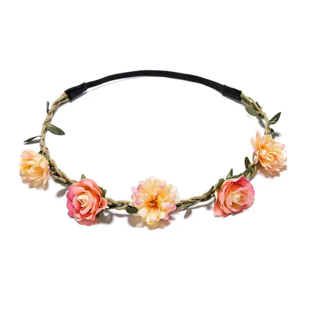 Floral headband for hair Jade