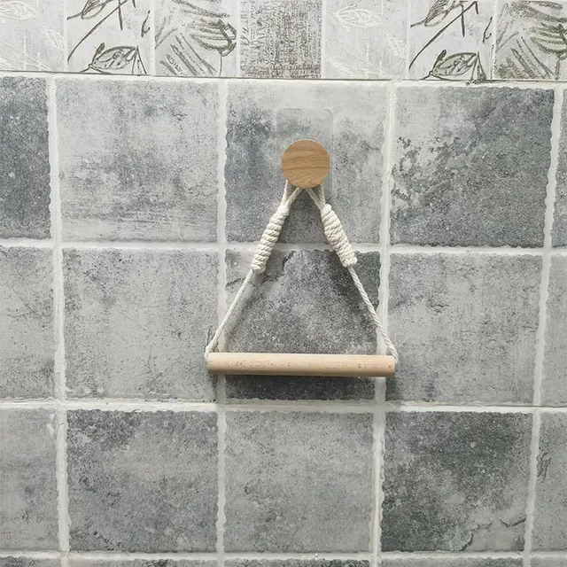 Originální provazový držák na toaletní papír