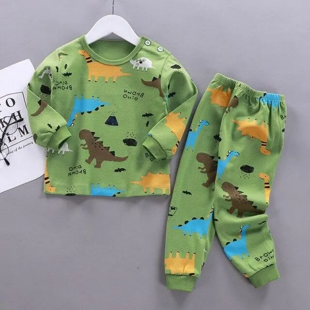 Set de pijamale din bumbac pentru copii