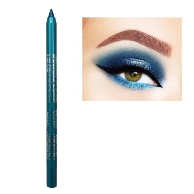 Long-lasting waterproof eye pencil - various colours