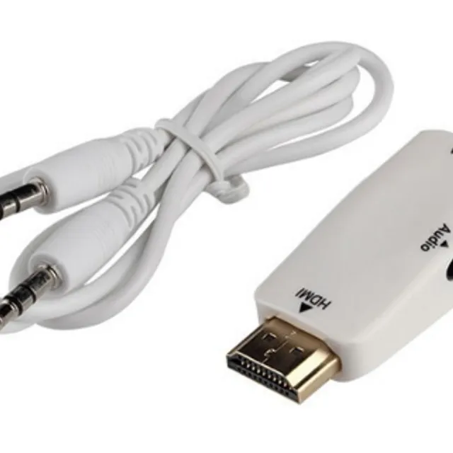 HDMI VGA adapter męski i żeński - 2 kolory