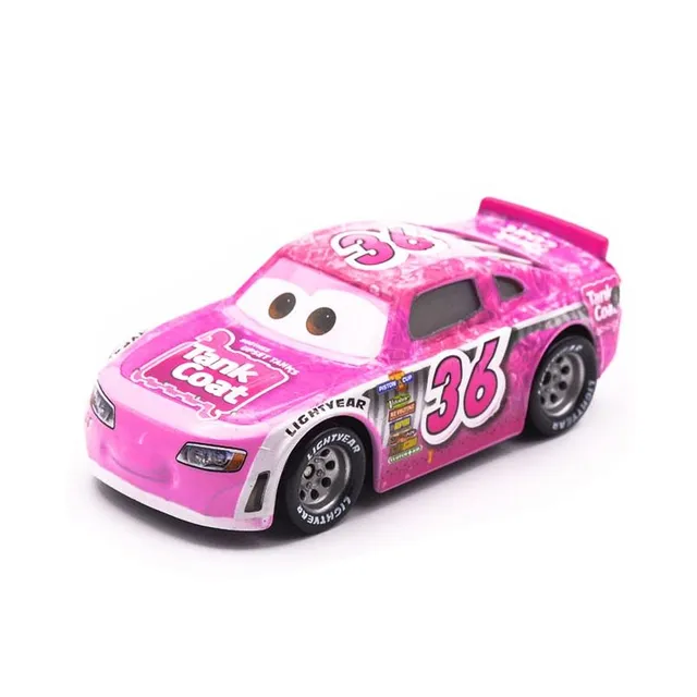 Trendy model cars from the movie Cars - different types Kidd