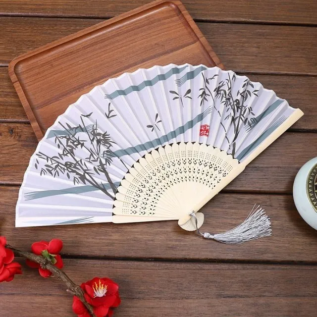 Japanese trendy stylish modern fan for hot summer days - more colors